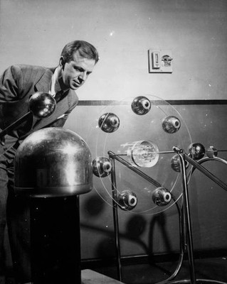 Director of Westinghouse Research Laboratories Theatre of Atoms Do- Old Photo