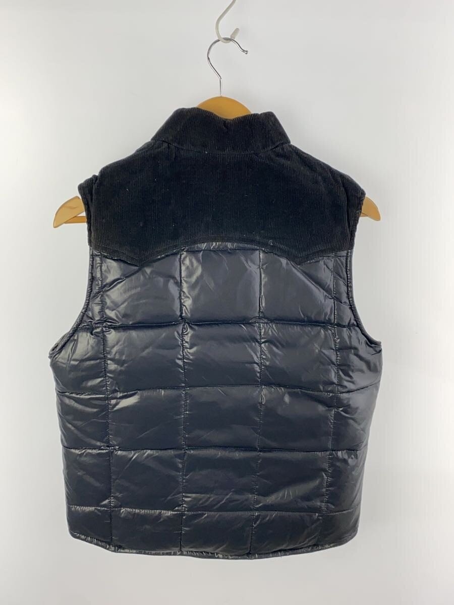 Schott Down Jacket M Leather Reversible Black Cor… - image 2