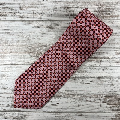 Vera Bradley for Baekgaard Mens Tie (100% Silk) China Made (L-58 /W-4 ) Pink