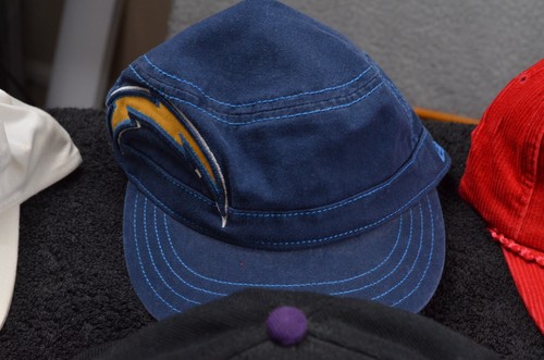 7 Vintage 90s 00s Modern Hat Cap Bundle Reseller Lot Snapback fitted SPORTS - Picture 4 of 9