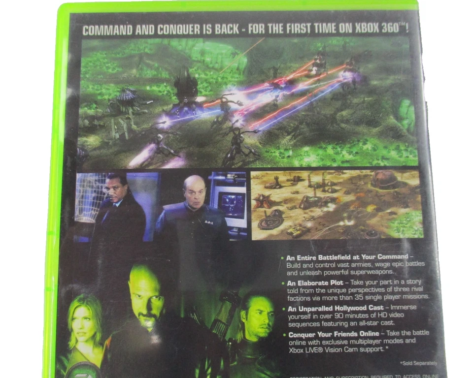 Command & Conquer Tiberium Wars XBOX 360 Game M PAL R4 2007 EA Tested Complete - Image 4 of 4