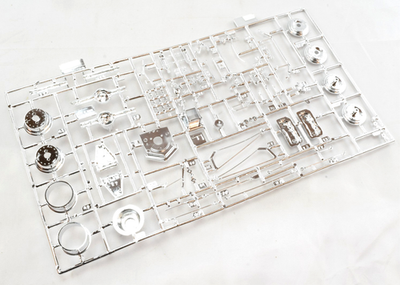 #ad #ad Atlantis Funny Car Chrome Tree Bagged Shot 1:16 Model Kit Parts H1494C $9.99