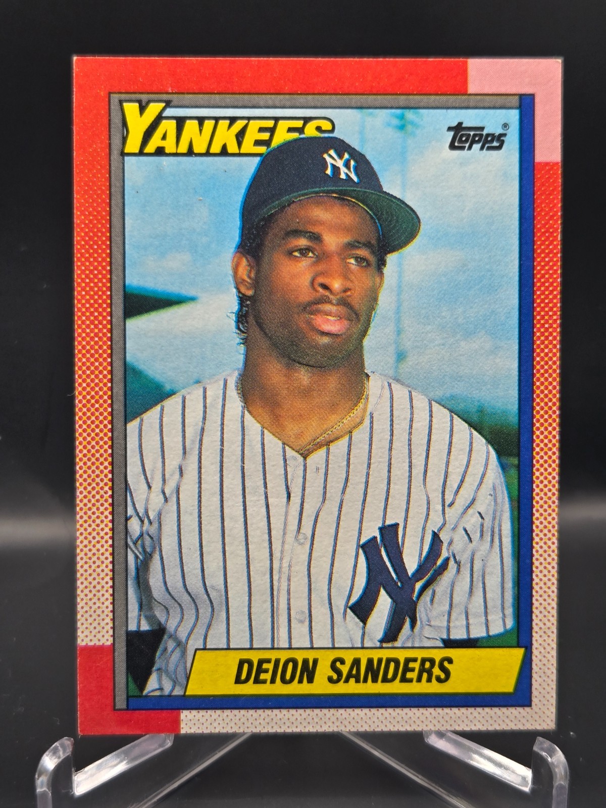 1990 Topps - Deion Sanders #61 Collector's Edition (Tiffany) (RC) 2 Cards