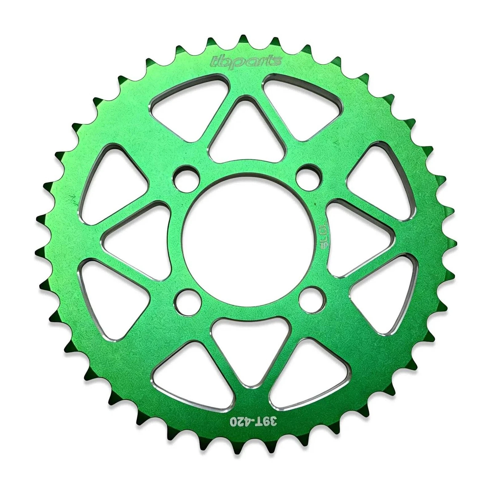 TB Parts Rear Sprocket - 39T 7075 CNC Green – KLX110