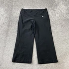 Nike Dri-FIT Pants Women's Small Black Athletic Yoga Stretch Comfort