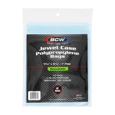 BCW Resealable CD Bag - Jewel Case