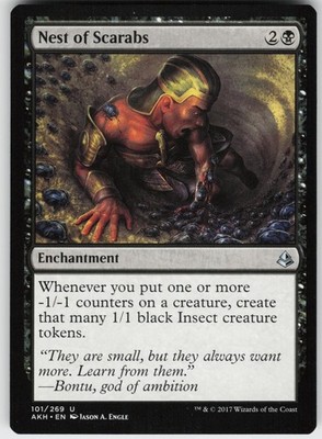 NEST OF SCARABS 101 UC NEAR MINT