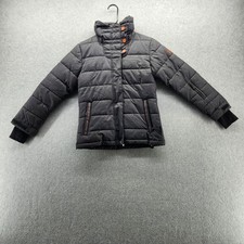Firefly Jacket Youth Small Gray Aquabase Pro 3000mm 3000g Ski Snow Puffer Warm