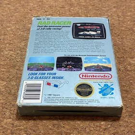 NES RAD RACER North American version Highway Star