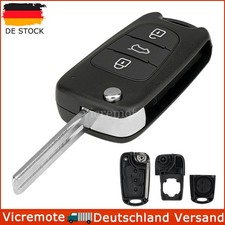 Auto Klapp Schlüssel Gehäuse für Hyundai I20 I30 IX35 IX20 Kia Ceed Venga Rio