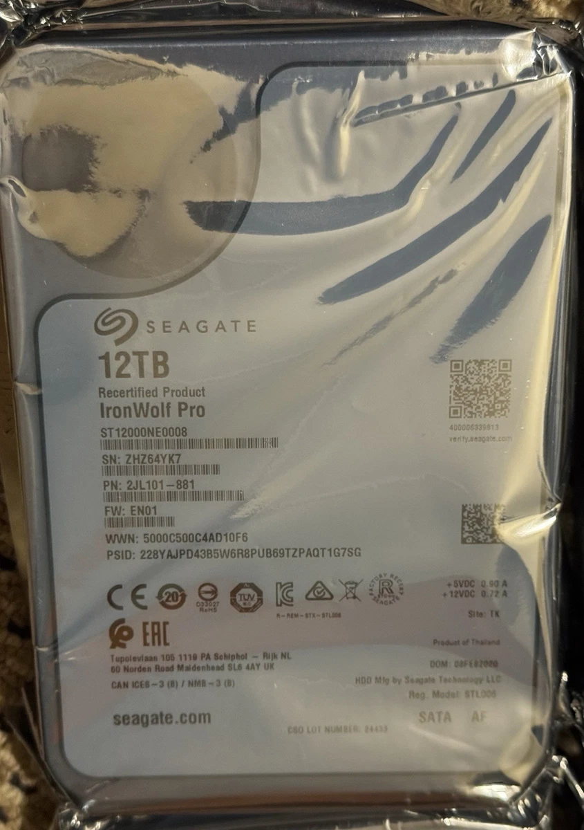 Seagate 12TB SATA III Internal Hard Disk Drives for sale - eBay
