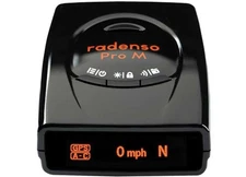 Radenso RPM Pro M Radar Detector up to 3 Radar Bands w/ Suction Mount