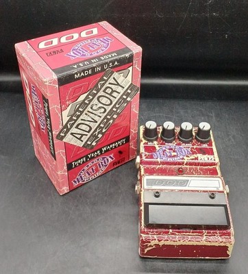 DOD FX32 Meat Box Subharmonic Synthesizer Bass Guitar Pedal Vintage Rare Works