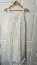 Night Flowers New York 100 Cotton Midi Dress Nightgown Cottagecore Petite 12205