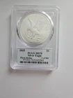 2025 MS70 SILVER EAGLE P MINT GRADED PCGS 1$ DOLLAR 90% AG COIN SIGNED ENGRAVER