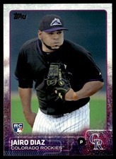 2015 Topps Jairo Diaz Rookie Colorado Rockies #668
