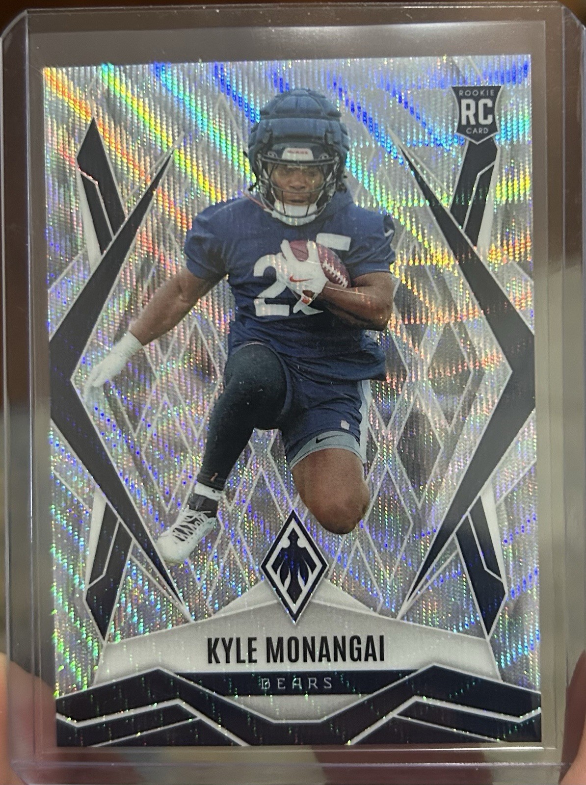 2025 Panini Phoenix Kyle Monangai #249 Silver Wave /199
