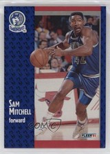 1991-92 Fleer Sam Mitchell #123 ex0