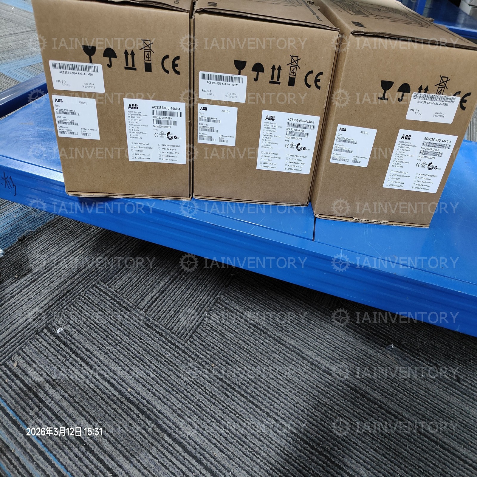 1PC Free shipping NEW ABB ACS355-03U-44A0-4 Real US stock