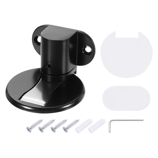 Magnet. TüRstopper, Verstellbar, Schlafzimmer/BüRo/Bad, Schwarz-image