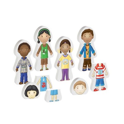 Kaplan Early Learning 6 Puzzles of Friends From Around the World