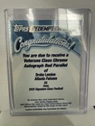 2025 Topps Chrome Drake London Chrome Autographs (RAW)