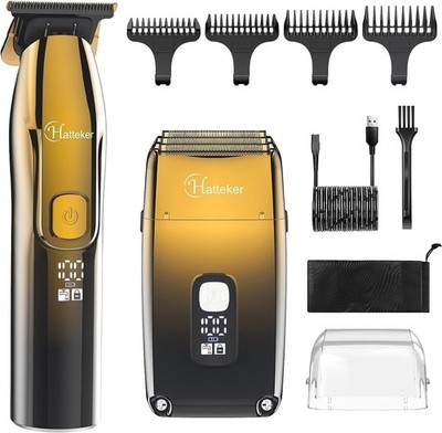 Hatteker Electric Bald Head Foil Shaver Razor for Men Precision Trimmer