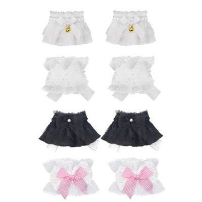 Lolitas Fashion Wristbands Breathable Lace Materials Summer Sun Protecting