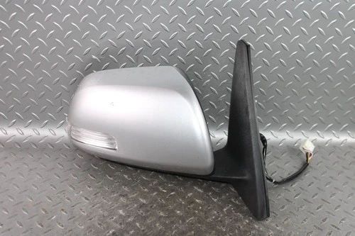 10-13 4 Runner Silver Passenger Right RH Door Mirror Signal Power Glass OEM