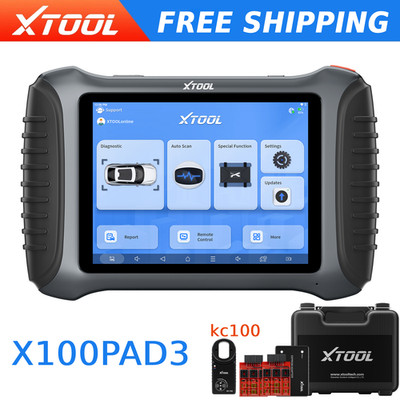 XTOOL X100PAD3 V2.0 Auto OBD2 Scan Diagnostic Tool Coding Key Programming ADAS
