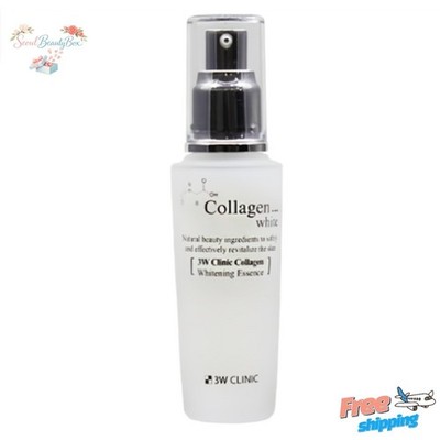3W Clinic Collagen Whitening Essence 50ml Niacinamide Korean Skincare