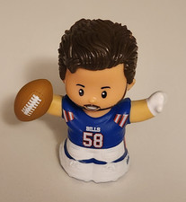 Buffalo Bills Little People Matt Milano 58 Fisher Price Loose Figure 2024 NFL