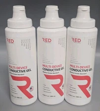 Red Medical Supplies Multi-Device Conductive Gel 8.45floz/250mL (3 Pack)