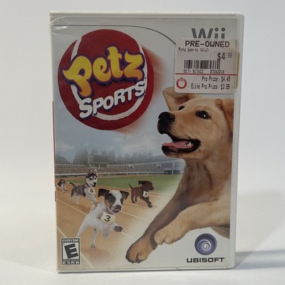 Nintendo Wii Petz Sports Virtual Pet Dog Training Racing Game Ubisoft