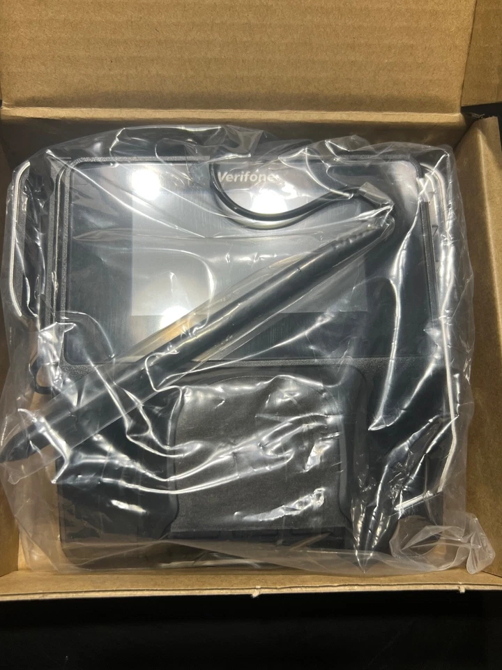 LOTE DE 5 NUEVOS TERMINALES DE TARJETAS DE CRÉDITO VERIFONE MX915 con Stylus M177-409-01-R Foto 2 de 4