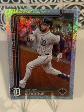Riley Greene 2025 Topps Series 1 Celebration Confetti Foil Parallel