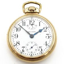 1928 Waltham 16s 23j Grade Vanguard 1908 Power Reserve Pocket Watch WB6325-4