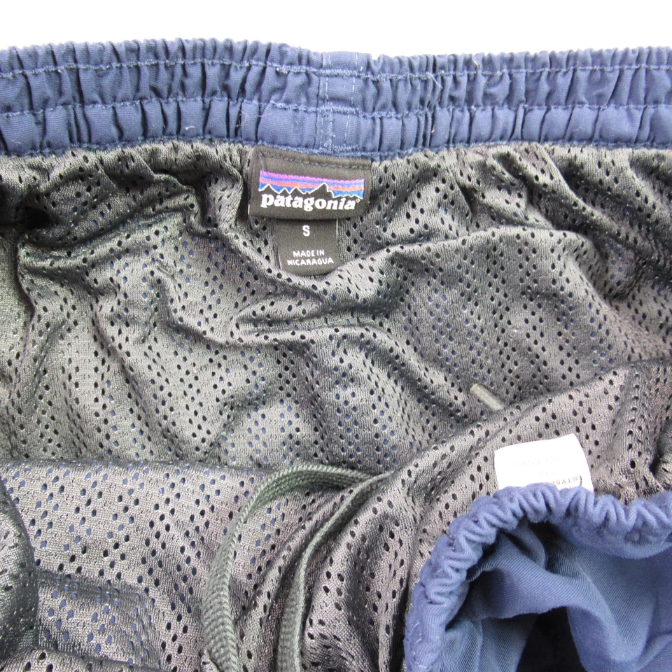 Bañador Patagonia para Hombres Pequeño Board Shorts Bolsillos Traje de Baño Azul Ligero Foto 3 de 4