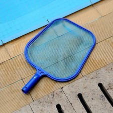 Swimming Pool Flat Leaf Debris Skimmer Net Koi Pond Water Hot Tub Cleaning Tool
