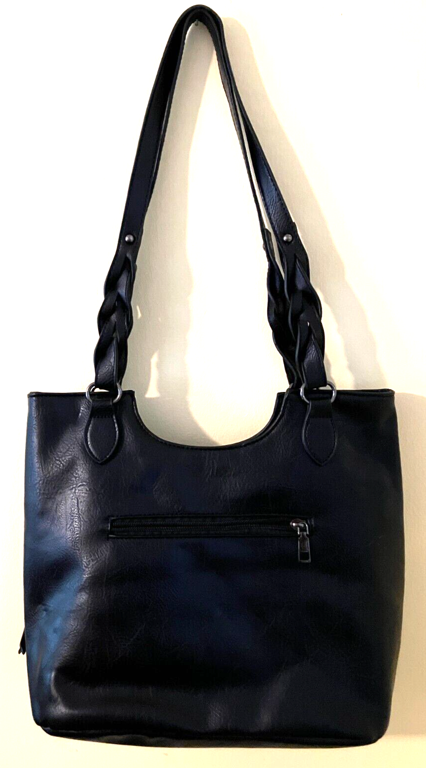 purse sam & hadley black handbag shoulder bag eBay