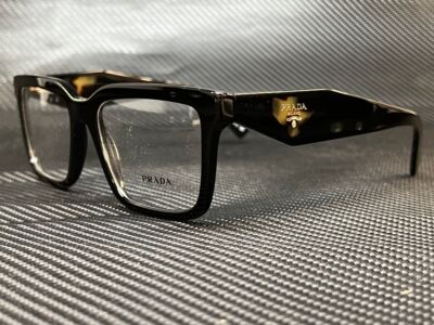 PRADA PR 10YV 1AB1O1 Black Pillow 52 mm Women's Eyeglasses