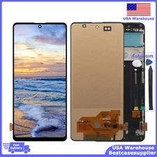 For Samsung A51 4G SM-A515 LCD Digitizer Screen Touch Digitizer Frame