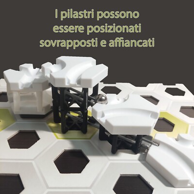 Pilastri Per Ponte H0 In Plastica - Vari Colori, Compatibili Con - Foto 11