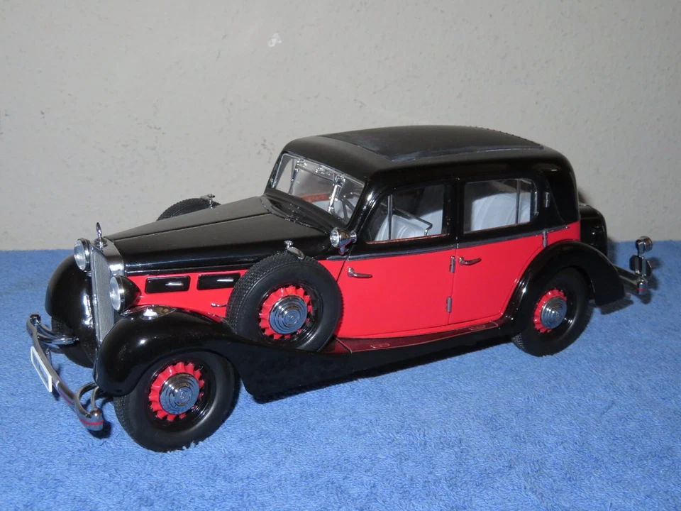 1935 SW 35 MAYBACH HARD TOP  SIGNATURE MODELS 1:18 OPENING DOORS HOOD & TRUNK - Image 4 of 4