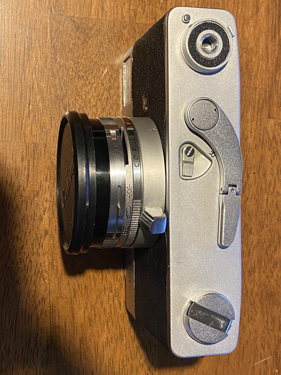 Vintage 1961 Canon Canonet First Generation 35mm Camera RARE First