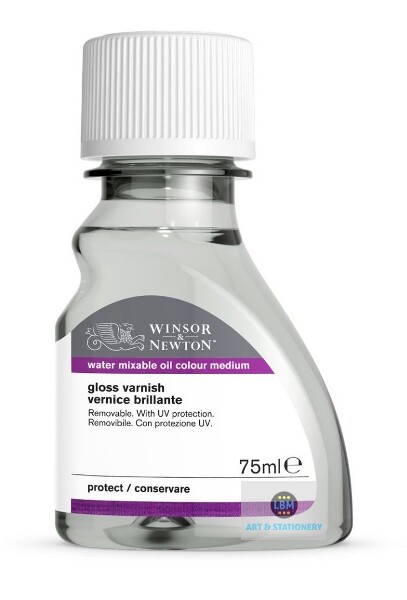 Winsor & Newton Artisan (Water Mixable Oil) Gloss Varnish 75ml (3021721)