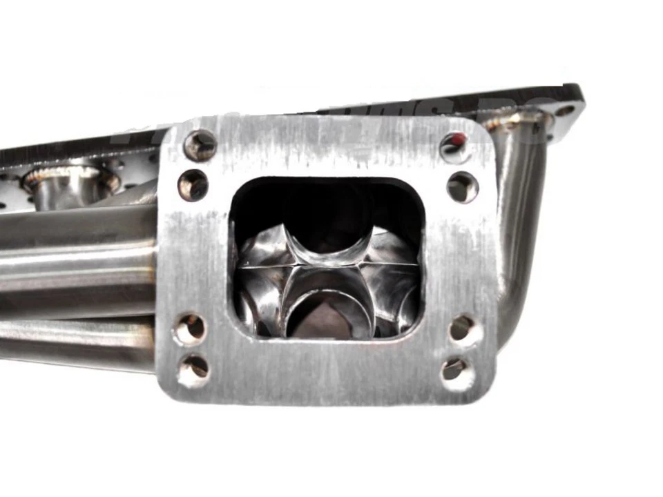 Colector turbo de montaje superior 3 mm 42 mm OD T3/T4 para BMW E30 E34 M50 M52 M54 S50 S52 Foto 3 de 4