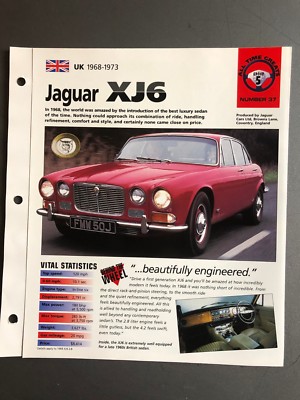 1968 - 1973 Jaguar XJ6 Sedan IMP 