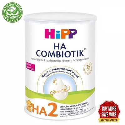 HIPP Hypoallergenic (HA) combiotik HA2 milk powder (800g)- Dutch