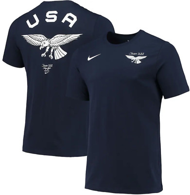 Nike Move to Zero Team USA Eagle Training T-Shirt sz S Small Standard Fit